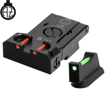CZ Shadow 2, CZ 75 SP-01 Shadow säädettävät rautähtäimet valokuidulla | type B