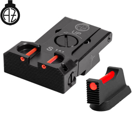 CZ Shadow 2, CZ 75 SP-01 Shadow säädettävät rautähtäimet valokuidulla | type B