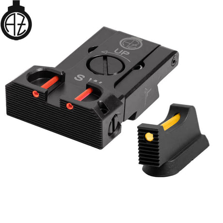 CZ Shadow 2, CZ 75 SP-01 Shadow säädettävät rautähtäimet valokuidulla | type B