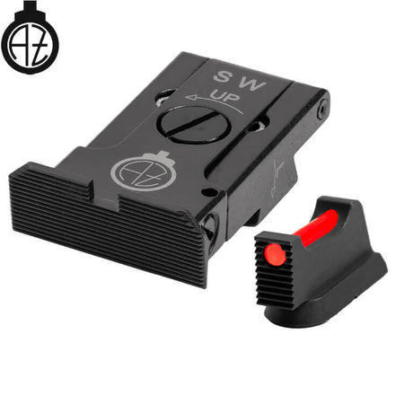 CZ Shadow 2, CZ 75 SP-01 Shadow säädettävät rautähtäimet kuituoptiikalla | type A