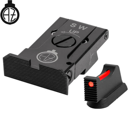 CZ Shadow 2, CZ 75 SP-01 Shadow säädettävät rautähtäimet kuituoptiikalla | type A
