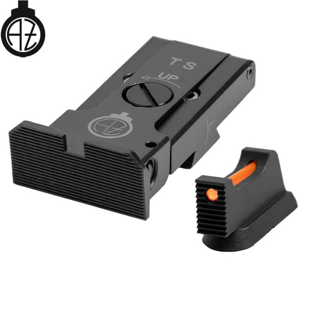 CZ TS 2, CZ TS 1 & CZ Shadow 2 Target säädettävät rautähtäimet valokuidulla | type A