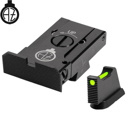 CZ 75B, CZ P-01, CZ 75 SP-01 säädettävät rautähtäimet kuituoptiikalla | type A