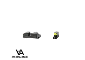 CZ P-07 CZ P-09 rautähtäimet | tritiumilla
