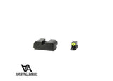 CZ P-10 Optics Ready matalat rautähtäimet | tritiumilla