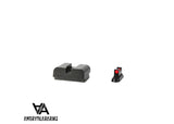 CZ P-10 Optics Ready matalat rautähtäimet | with fiber optics
