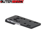 CZ P-10 [P-10C P-10F P-10S] punapistetähtäinkiinnike | type C [RMR RTS Docter footprint]