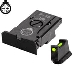 CZ P-10 säädettävät rautähtäimet kuituoptiikalla | tyyppi A