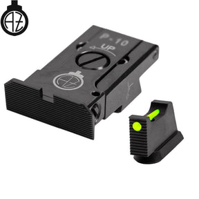 CZ P-10 säädettävät rautähtäimet kuituoptiikalla | tyyppi A