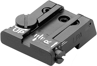 CZ P-10 täysin säädettävä takatähtäin | uurrettu 