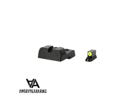 CZ P-10 [P-10C P-10F P-10S] rautähtäimet | tritiumilla
