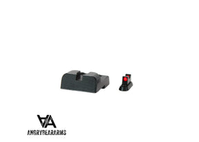 CZ P-10 [P-10C P-10F P-10S] rautähtäimet | kuituoptiikalla
