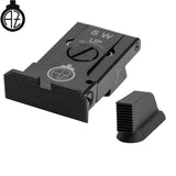 CZ Shadow 2, CZ 75 SP-01 Shadow säädettävät rautähtäimet blank