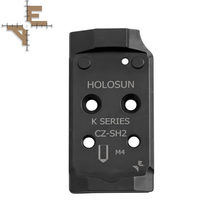 CZ Shadow 2 Optics Ready levy | Holosun K-sarjan jalanjälki 