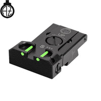 CZ Shadow 2 säädettävä takatähtäin | fiber optic 