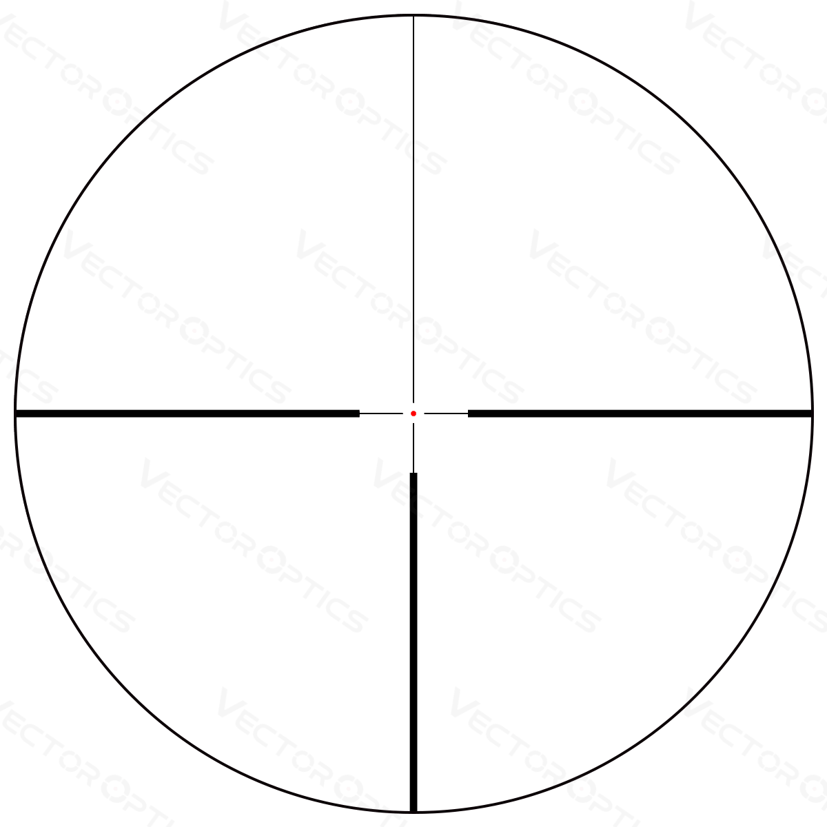 Vector Optics Continental 1.5-9x42 SFP kiväärin kiikaritähtäin 