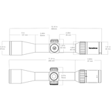 Vector Optics Continental 1.5-9x42 SFP kiväärin kiikaritähtäin 