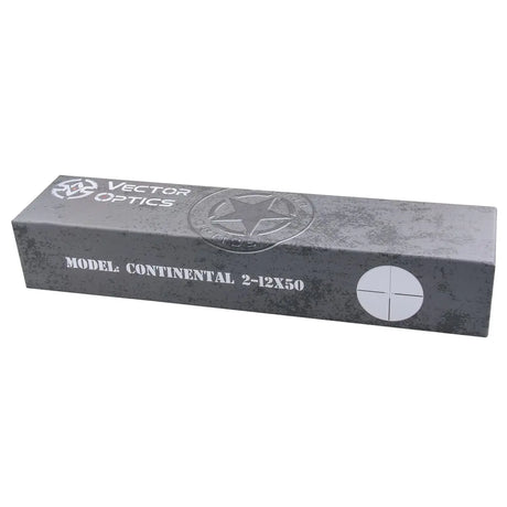 Vector Optics Continental 2-12x50 SFP kiväärin kiikaritähtäin