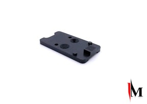 Dan Wesson DWX adapterilevy | Trijicon RMR footprint