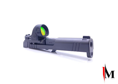 Dan Wesson DWX adapterilevy integroidulla takatähtäimellä | Trijicon RMR footprint