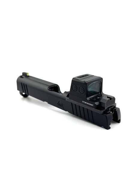 Dan Wesson DWX adapterilevy integroidulla takatähtäimellä | Shield RMSc footprint