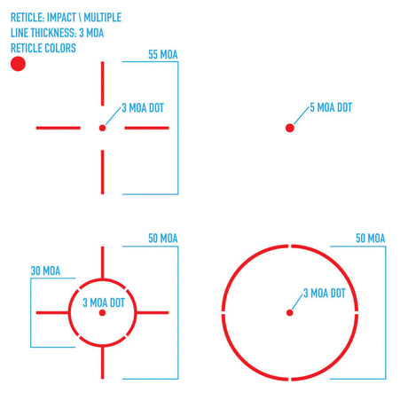 Firefield Impact Reflex punapistetähtäin