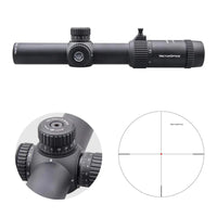 Vector Optics Forester 1-5x24SFP GenII kiväärin kiikaritähtäin 