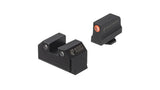 Korkeat rautähtäimet Glock Slimline MOS [G43X MOS & G48 MOS] | tritiumilla