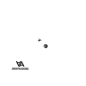 Glock [G17, G19, G26 & other] vara-etutähtäimen ruuvi Angry Bear rautähtäimille [2x]