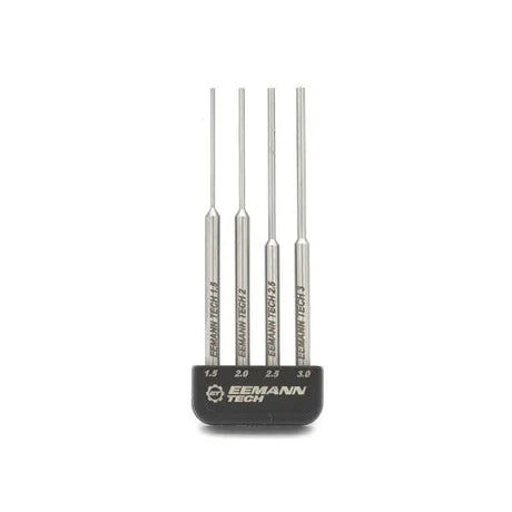 Asepuusepän tuurnasarja | 1.5 - 2.0 - 2.5 - 3.0 mm Eemann Tech