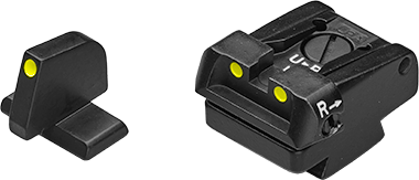 HK VP9 OR & HS SFP9 OR säädettävä tähtäinsarja | loistepisteillä 