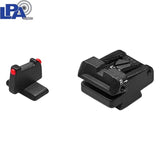 HK VP9 OR & HK SFP9 OR säädettävät rautähtäimet | kuituoptiikalla
