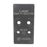 KMR W-02 & L-02 adapterilevy | C-More RTS footprint