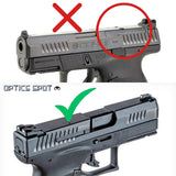 CZ P-10 [P-10C, P-10F, P-10S] punapistetähtäinkiinnike | type A [RMSc, DPP, Docter footprint] 