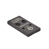 Punapistetähtäin adapterilevy for Glock MOS | C-More RTS footprint