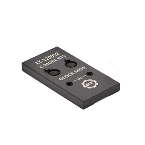 Punapistetähtäin adapterilevy for Glock MOS | C-More RTS footprint