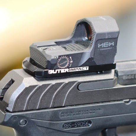 Ruger Security 9 punapistetähtäinkiinnike | type C [RMR RTS Docter footprint]
