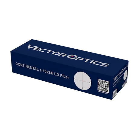 Vector Optics Continental 1-10x24i ED Fiber kiväärikiikaritähtäin Vector Optics