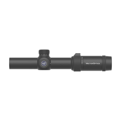Vector Optics Forester 1-5x24 SFP Fiber kivääritähtäin Vector Optics