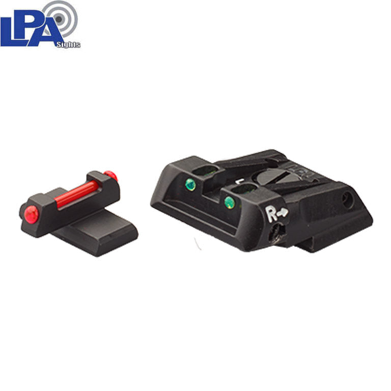 HK VP9 SFP9 VP40 P30 HK45 säädettävät rautähtäimet | with fiber optics