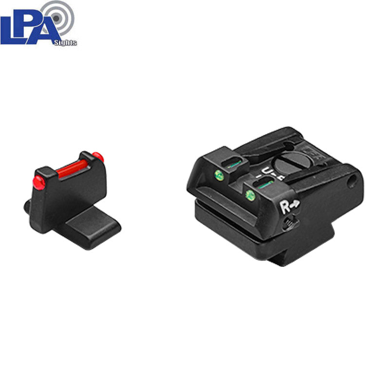 HK VP9 OR & HS SFP9 OR säädettävä tähtäinsarja kuituoptiikalla 