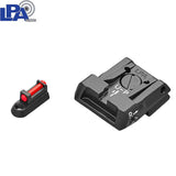 CZ P-07 CZ P-09 säädettävät rautähtäimet | kuituoptiikalla