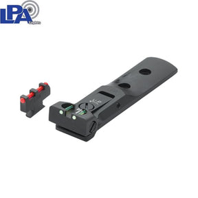 S&W revolveri [686 629 19 66 586 & other] säädettävät rautähtäimet [spring-front sight] | with fiber optics