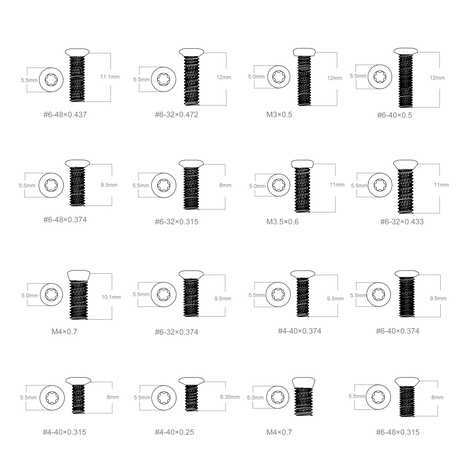 Ruuvisarja Vector Optics