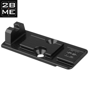 Sig P320 [models with removable rear sight] Optics Ready adapterilevy takatähtäimellä | Aimpoint Acro footprint