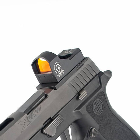 Sig P320 [models with removable rear sight] adapterilevy | tyyppi I [RMR RMSc & DPP footprint]
