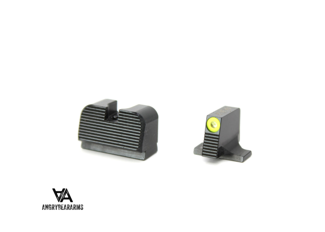 Sig Sauer P220 P226 P229 P320 & P365 Optics Ready korkeat tritium-yötähtäimet