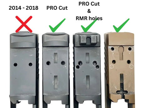 Sig P320 adapterilevy | Trijicon RMR footprint