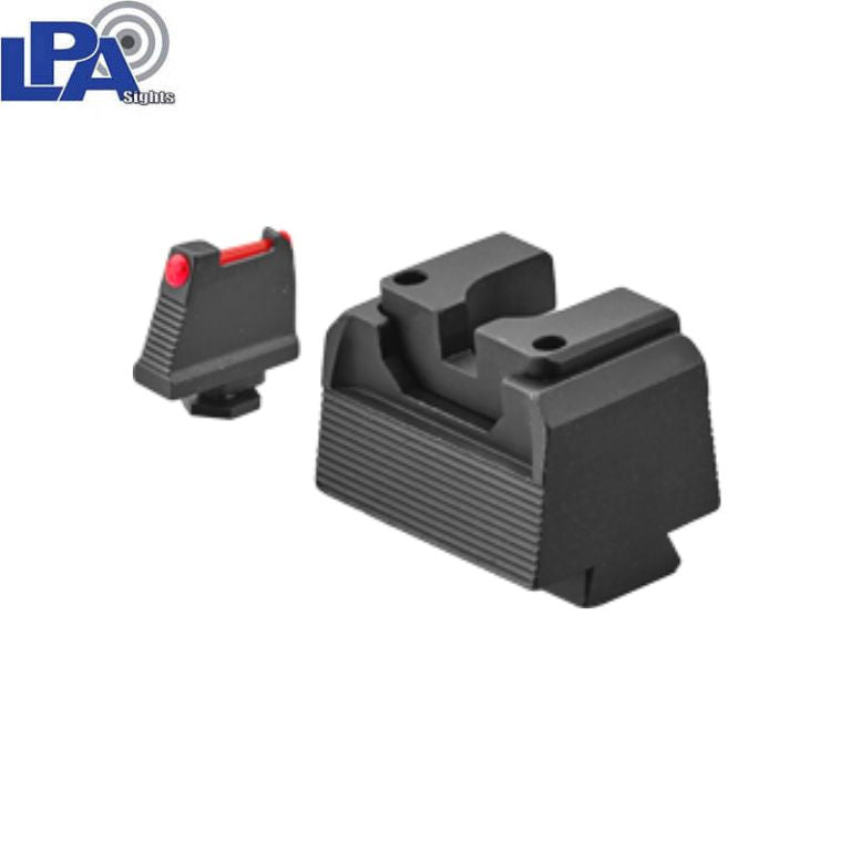 Sig Sauer P220, P226, P229, P320 & P365 Optics Ready puoliksi säädettävä tähtäinsarja | kuituoptiikka tyyppi A 