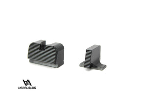 Sig Sauer P220 P226 P229 P320 & P365 Optics Ready korkeat uritetut rautähtäimet